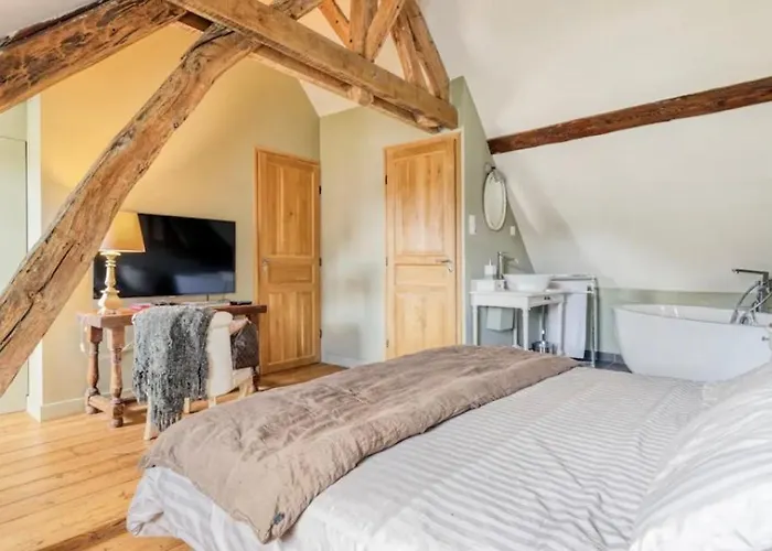 Maison De Charme Beaumont, Proche Deauville Дом отдыха Beaumont-en-Auge